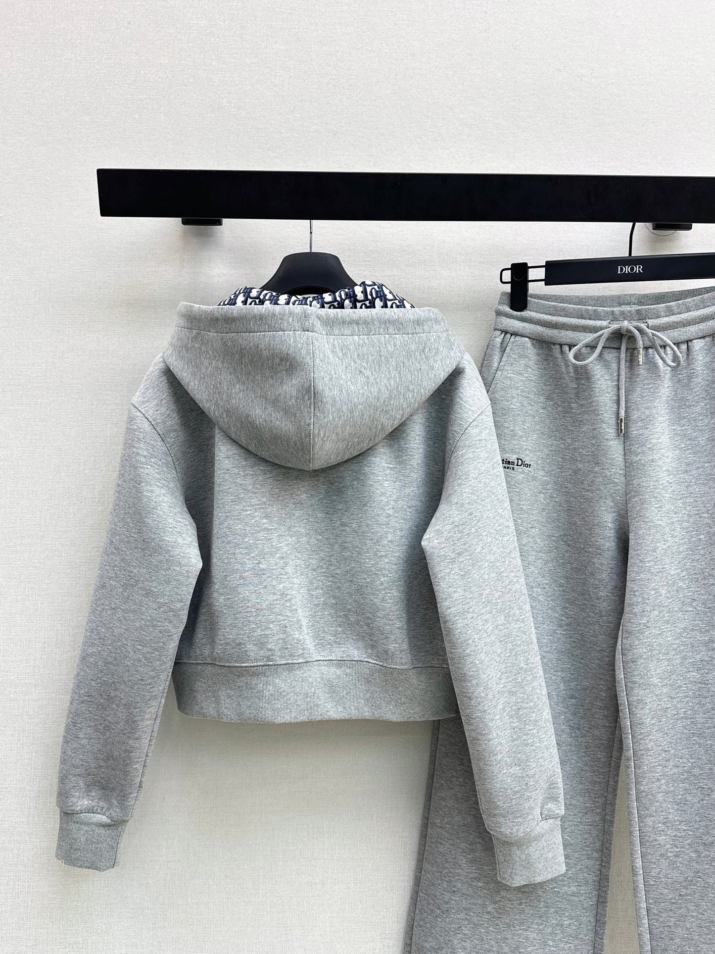 Monogram-patterned casual set