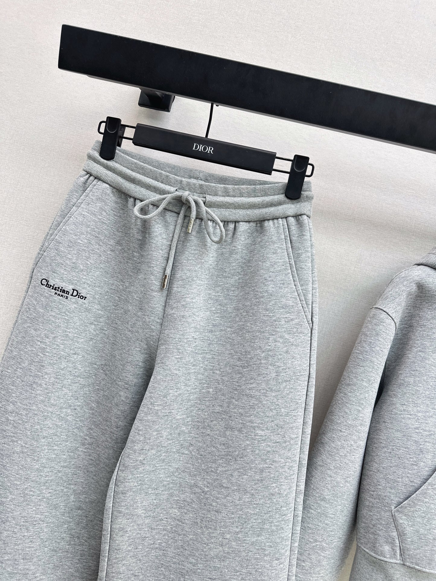 Monogram-patterned casual set