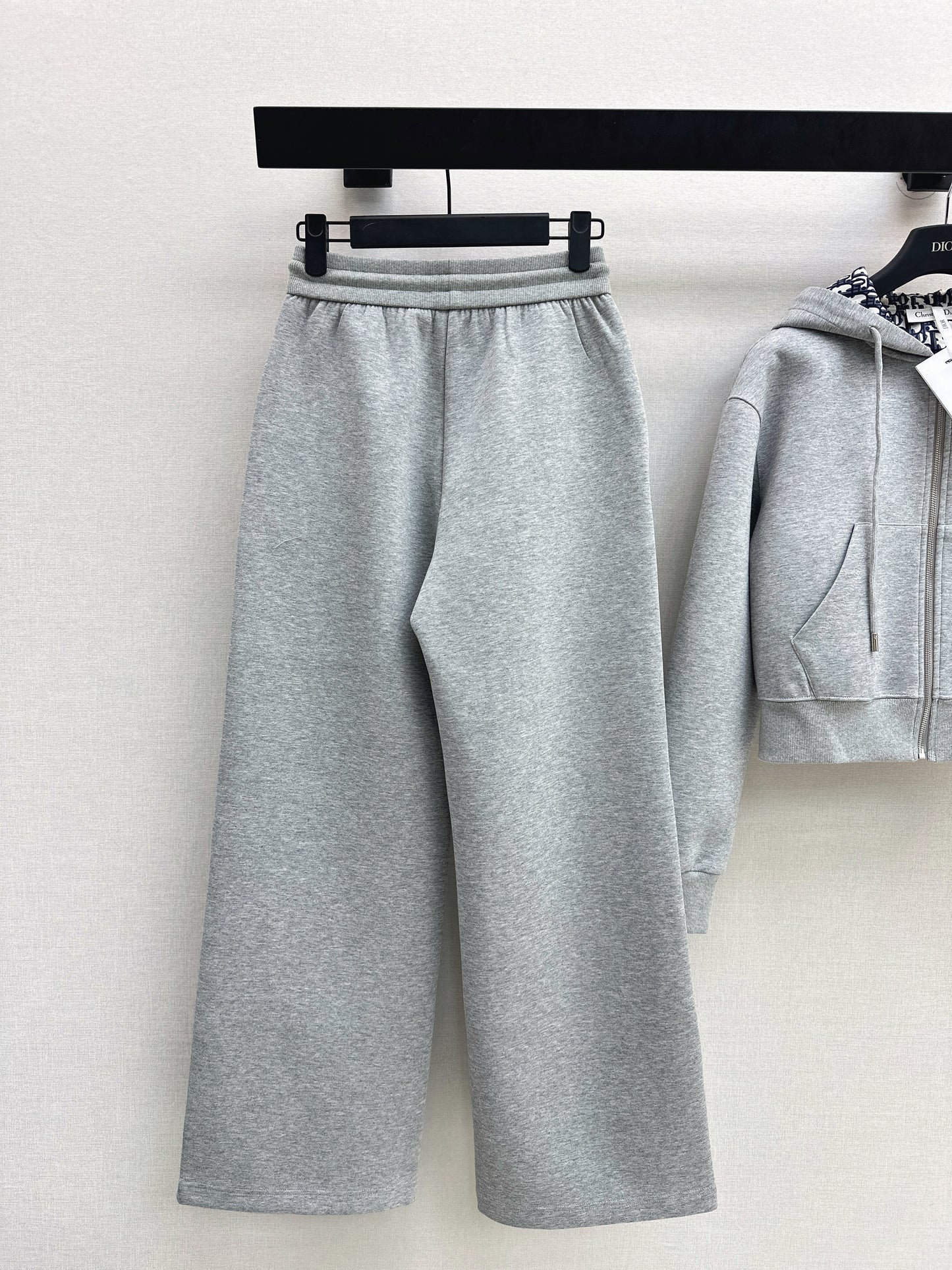 Monogram-patterned casual set