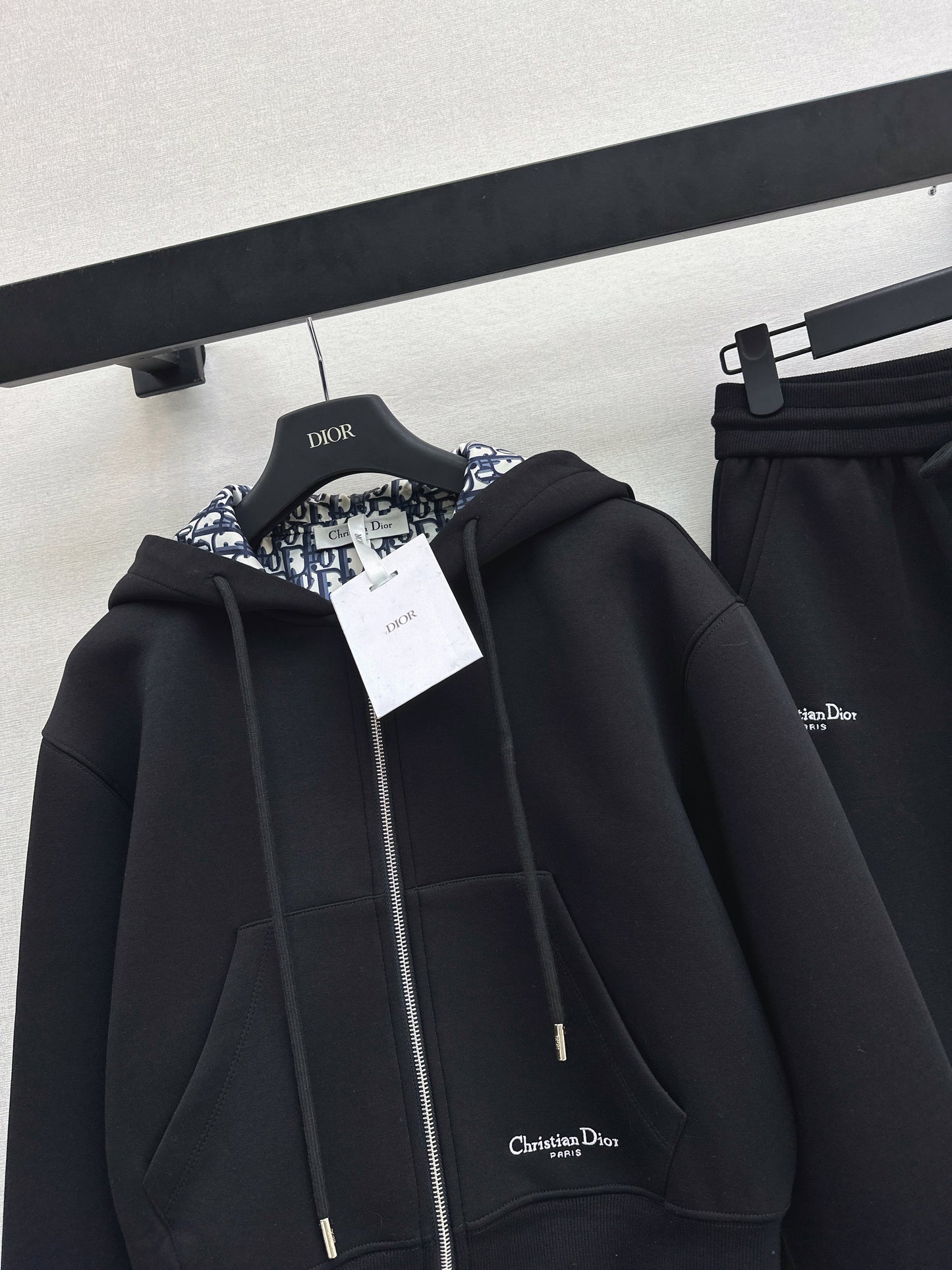 Monogram-patterned casual set