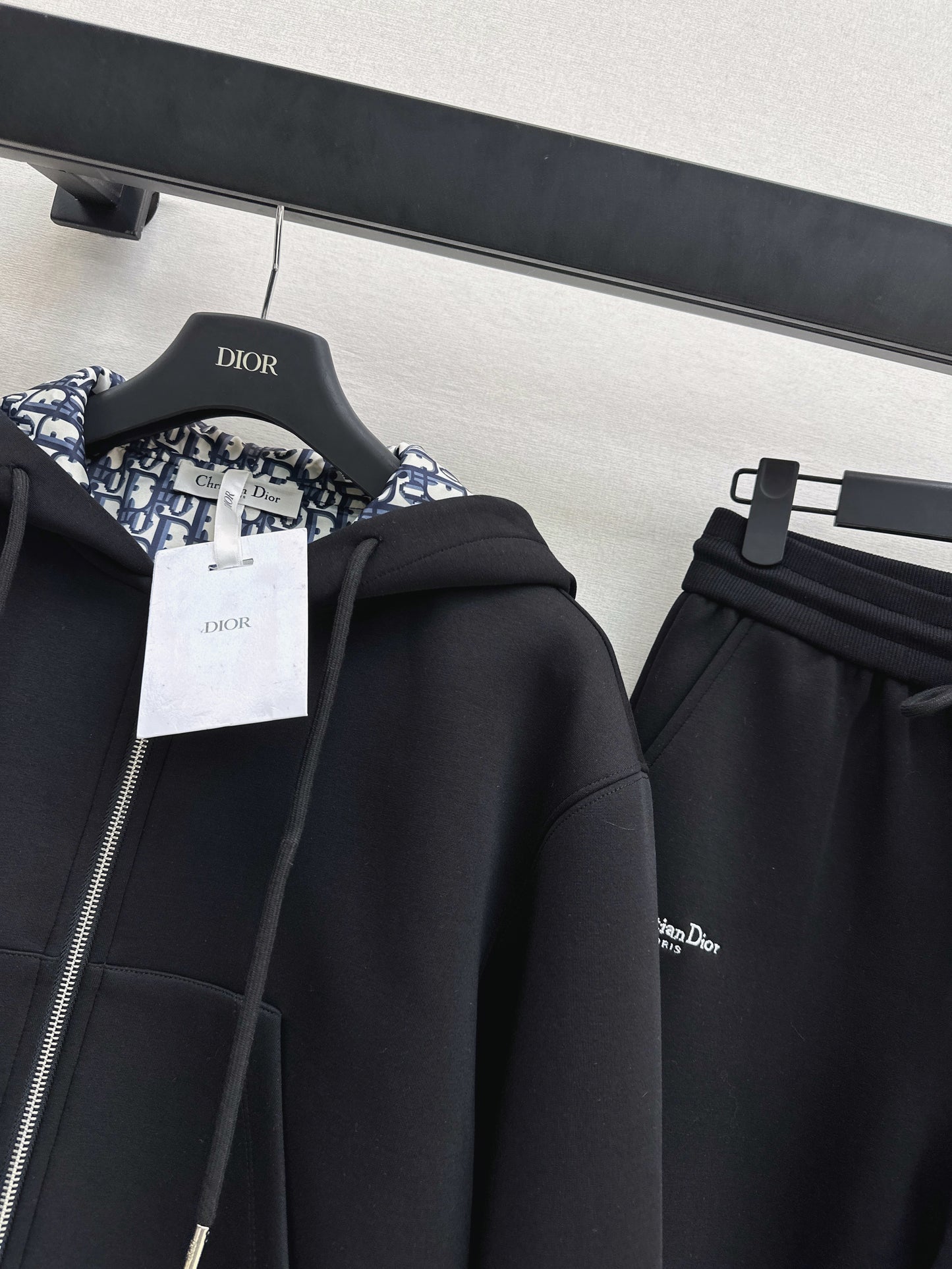 Monogram-patterned casual set