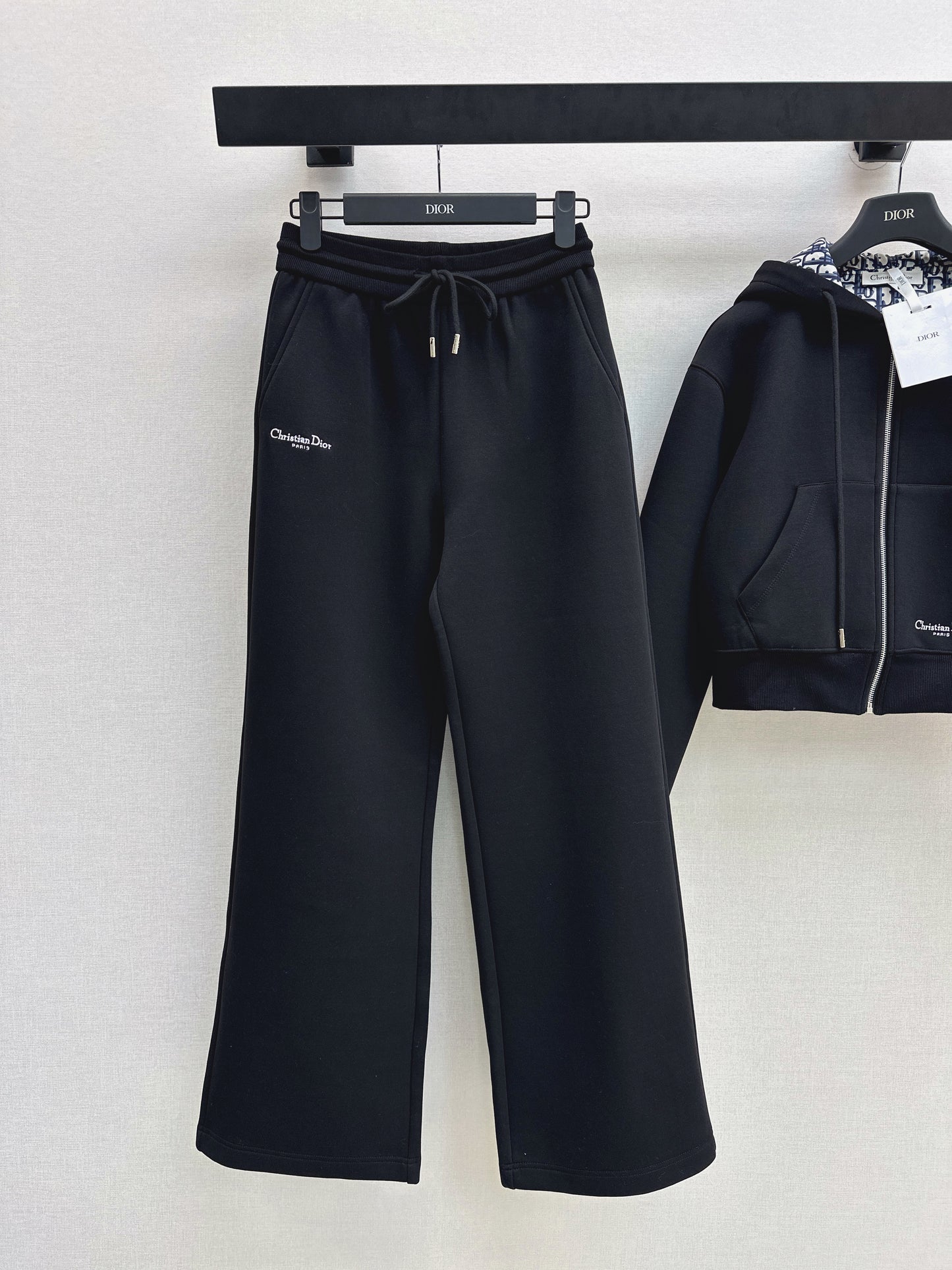 Monogram-patterned casual set