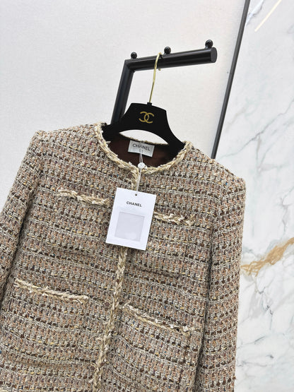 Short Woven Cardigan