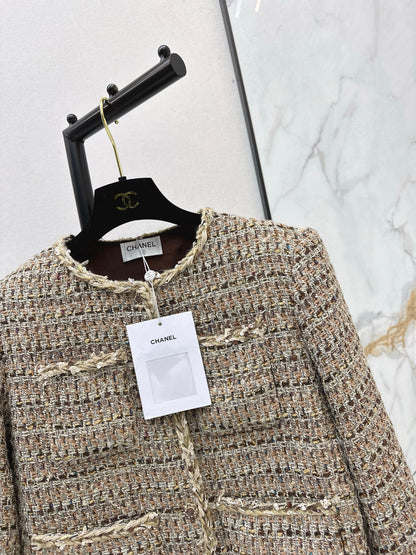 Short Woven Cardigan