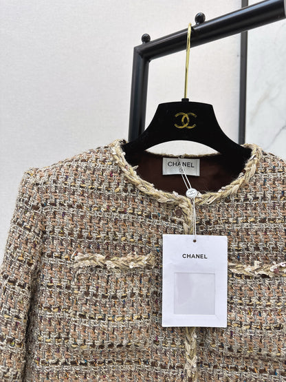 Short Woven Cardigan