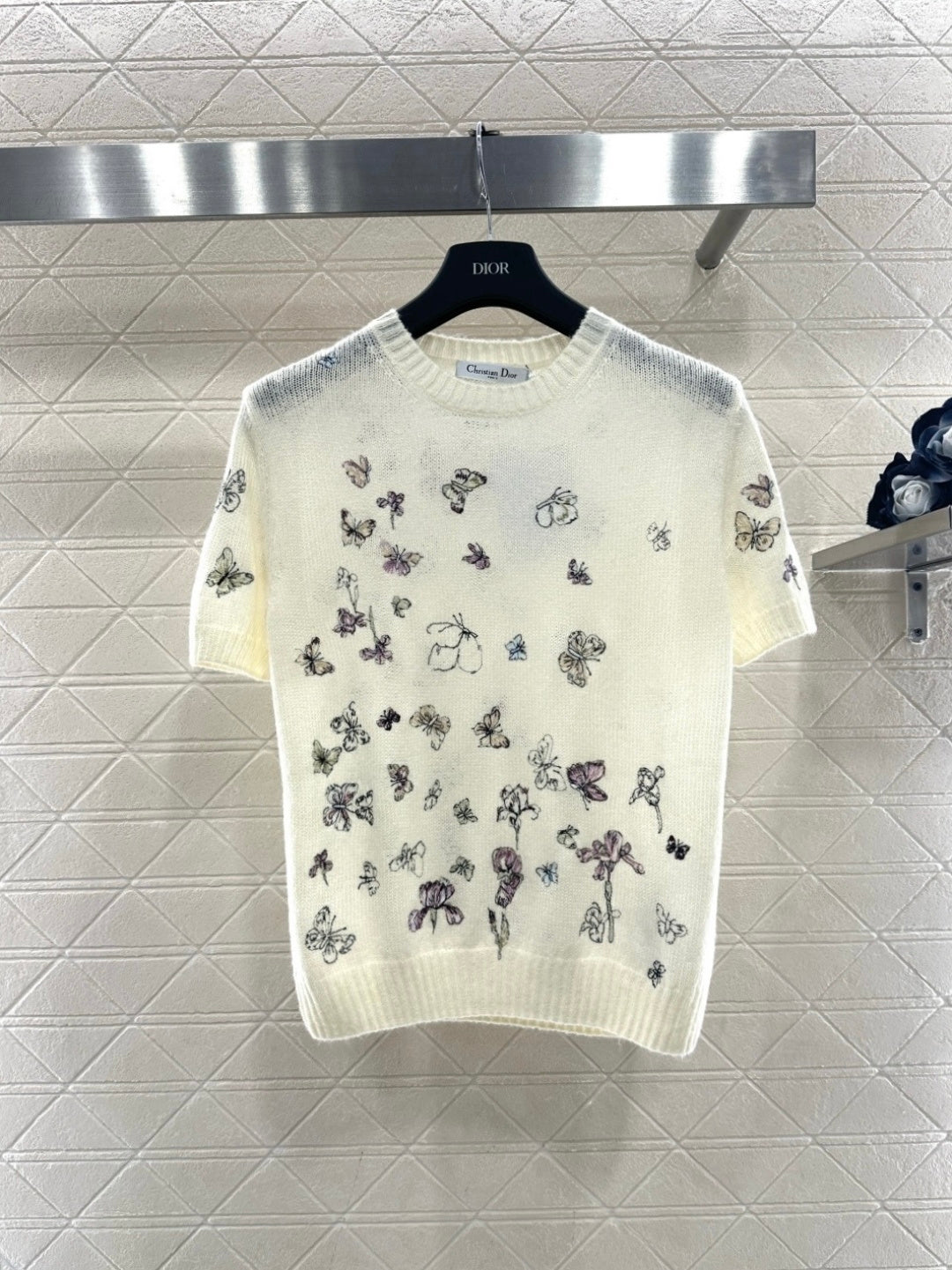 Embroidered Short-Sleeve T-Shirt