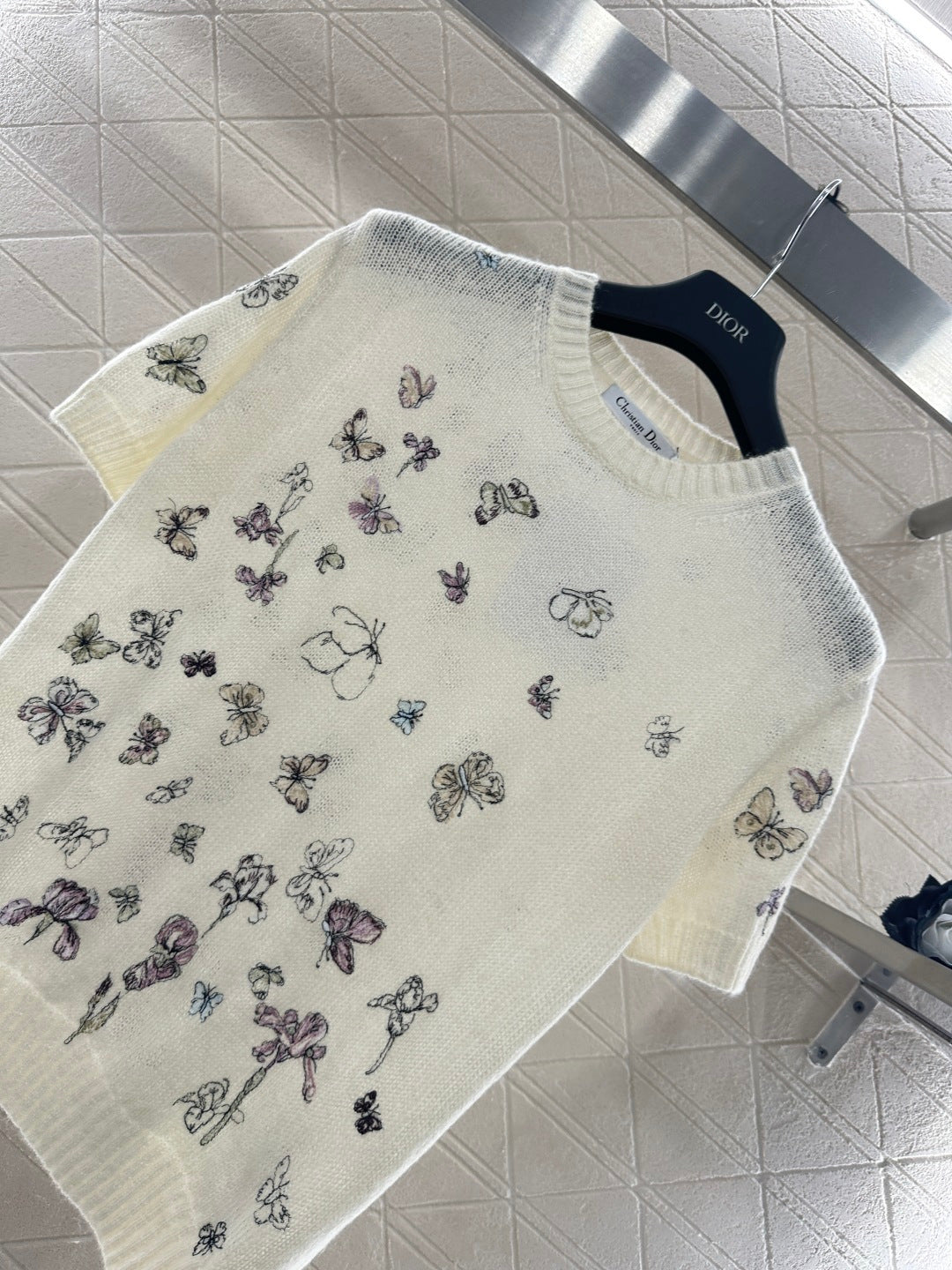 Embroidered Short-Sleeve T-Shirt