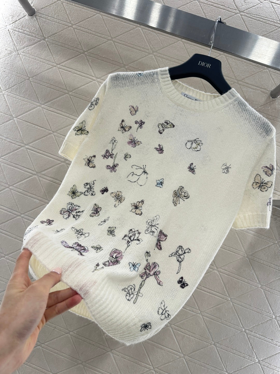 Embroidered Short-Sleeve T-Shirt