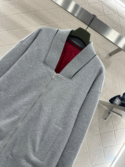 New Year's Zipper Cotton Jacket