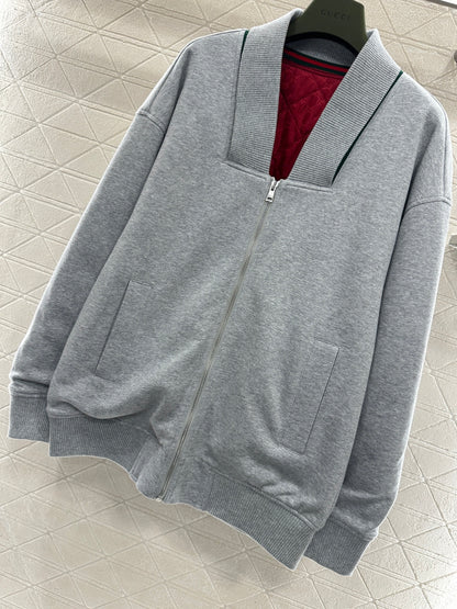 New Year's Zipper Cotton Jacket
