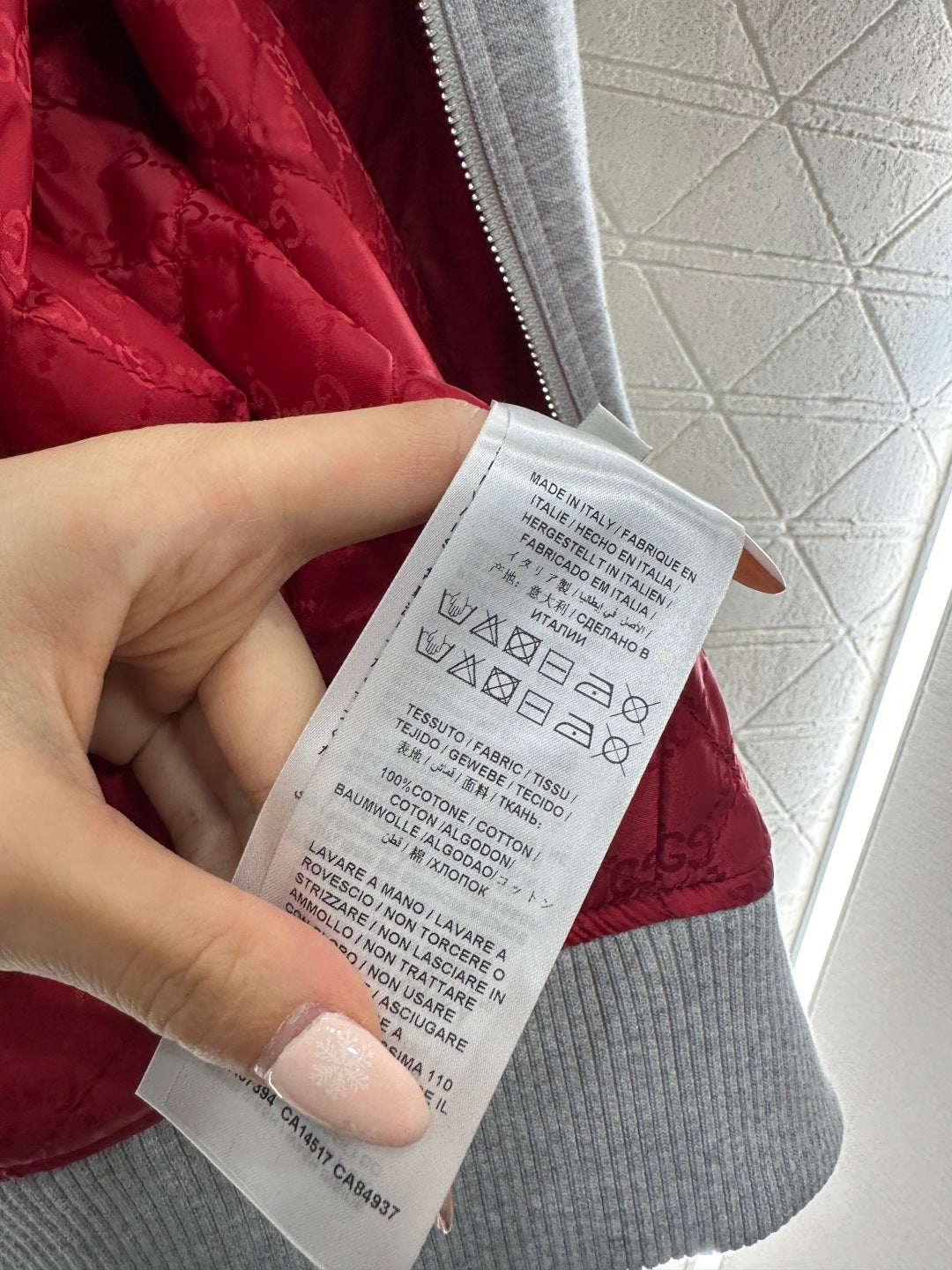 New Year's Zipper Cotton Jacket