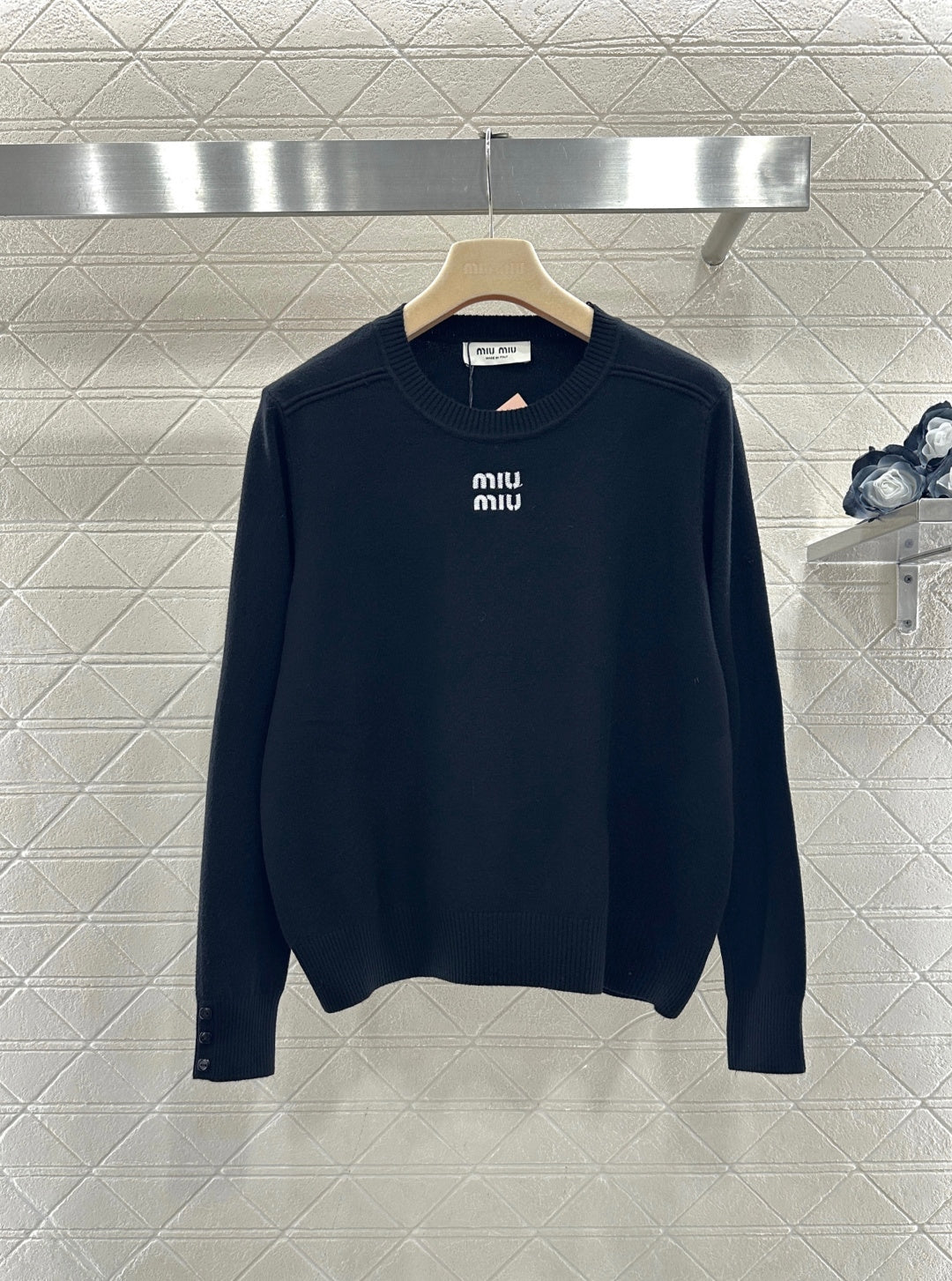 Crew Neck Knit Pullover Sweater