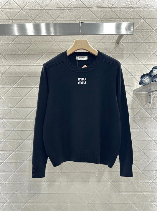 Crew Neck Knit Pullover Sweater