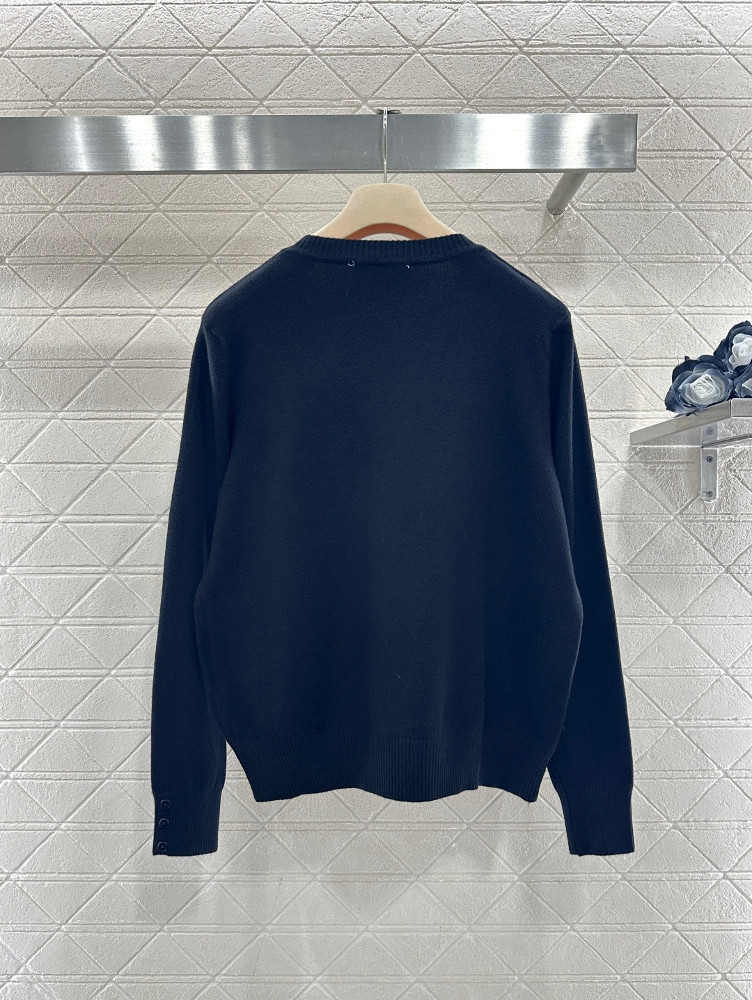 Crew Neck Knit Pullover Sweater