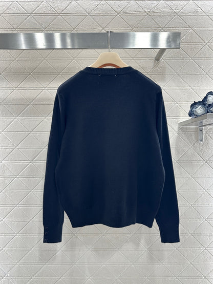 Crew Neck Knit Pullover Sweater