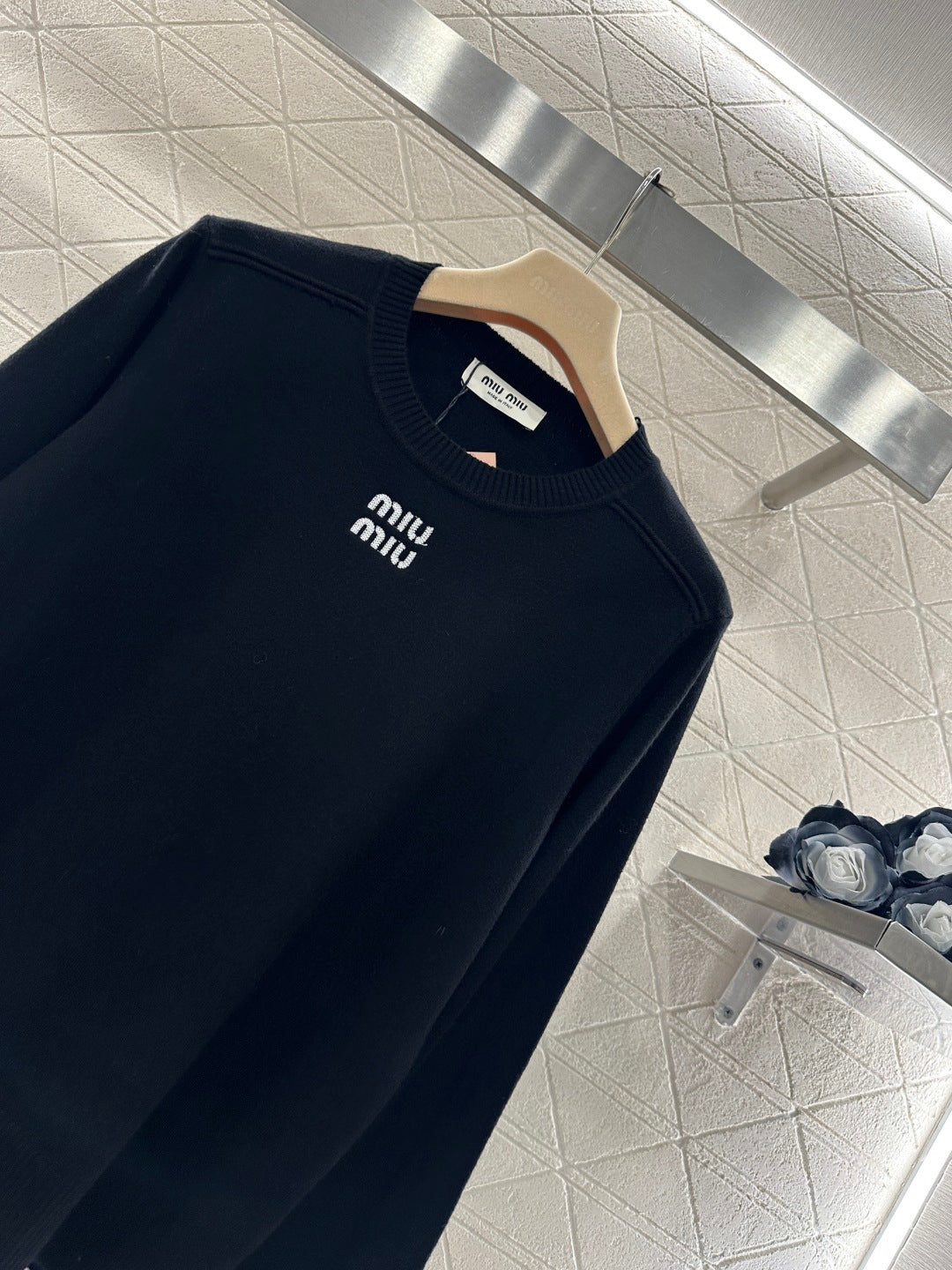 Crew Neck Knit Pullover Sweater