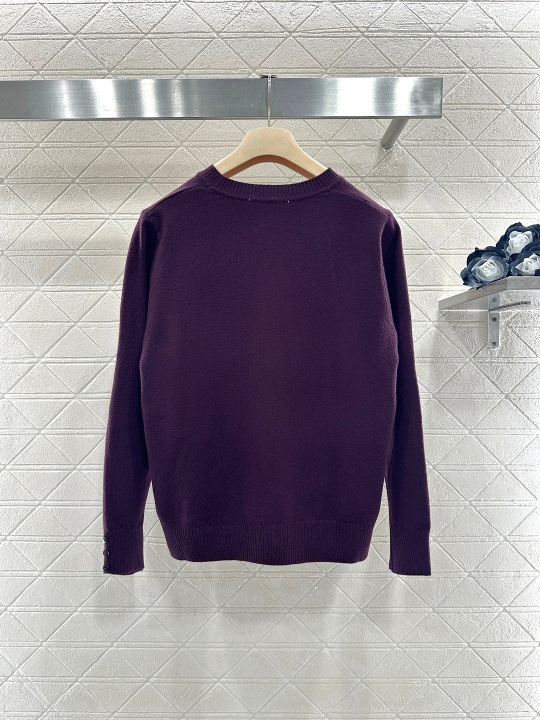 Crew Neck Knit Pullover Sweater