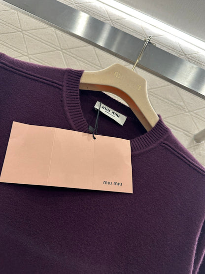 Crew Neck Knit Pullover Sweater