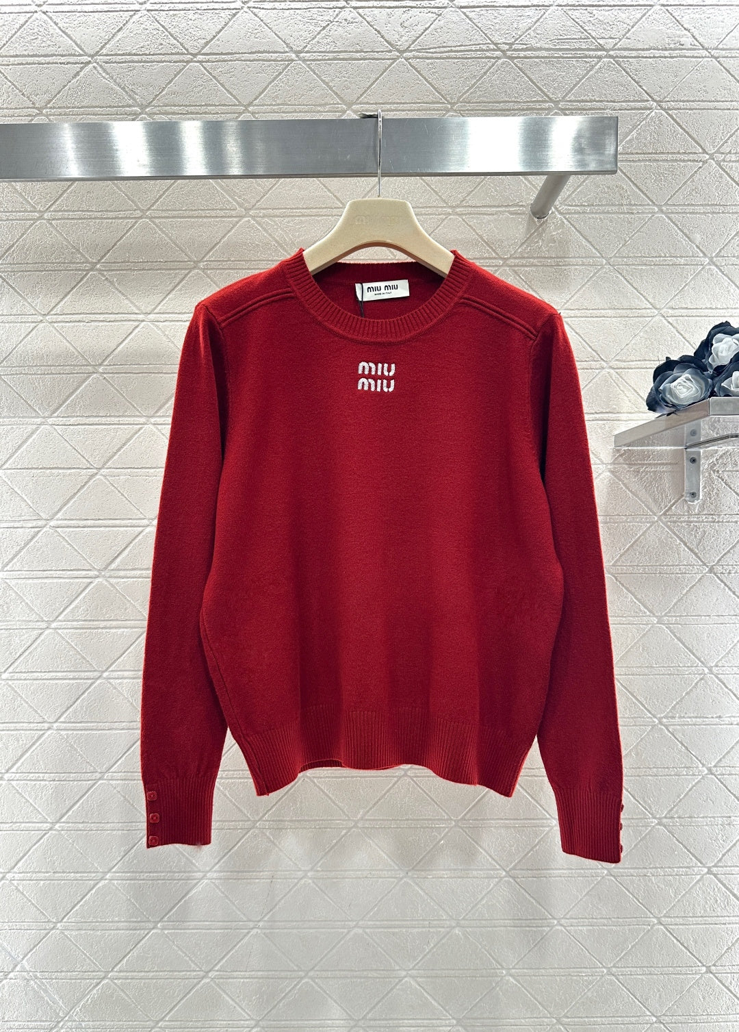 Crew Neck Knit Pullover Sweater