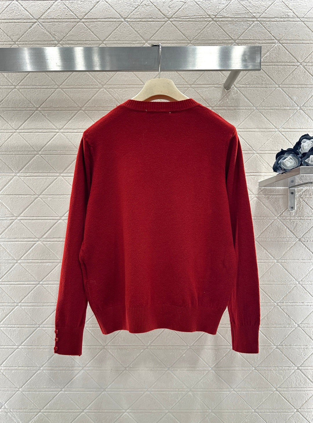 Crew Neck Knit Pullover Sweater