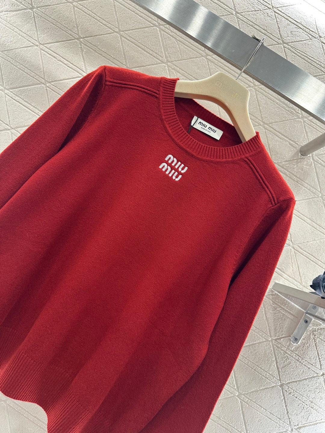 Crew Neck Knit Pullover Sweater