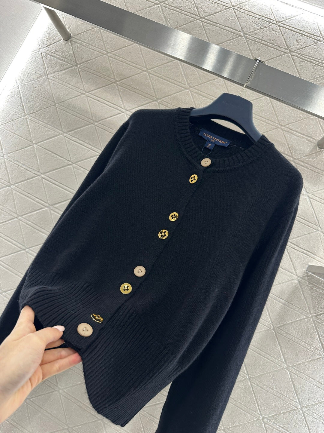 Button-up Knit Cardigan