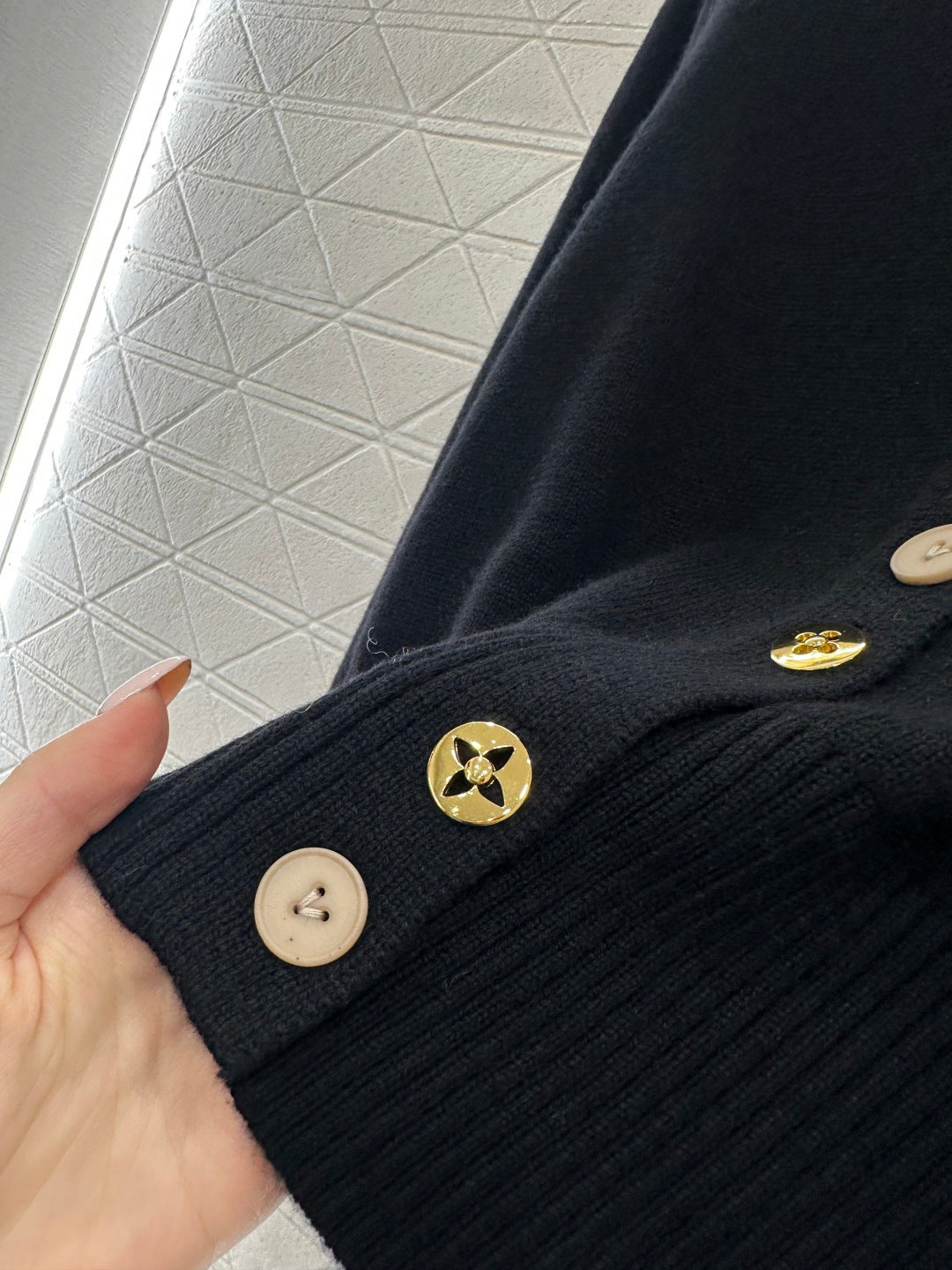 Button-up Knit Cardigan