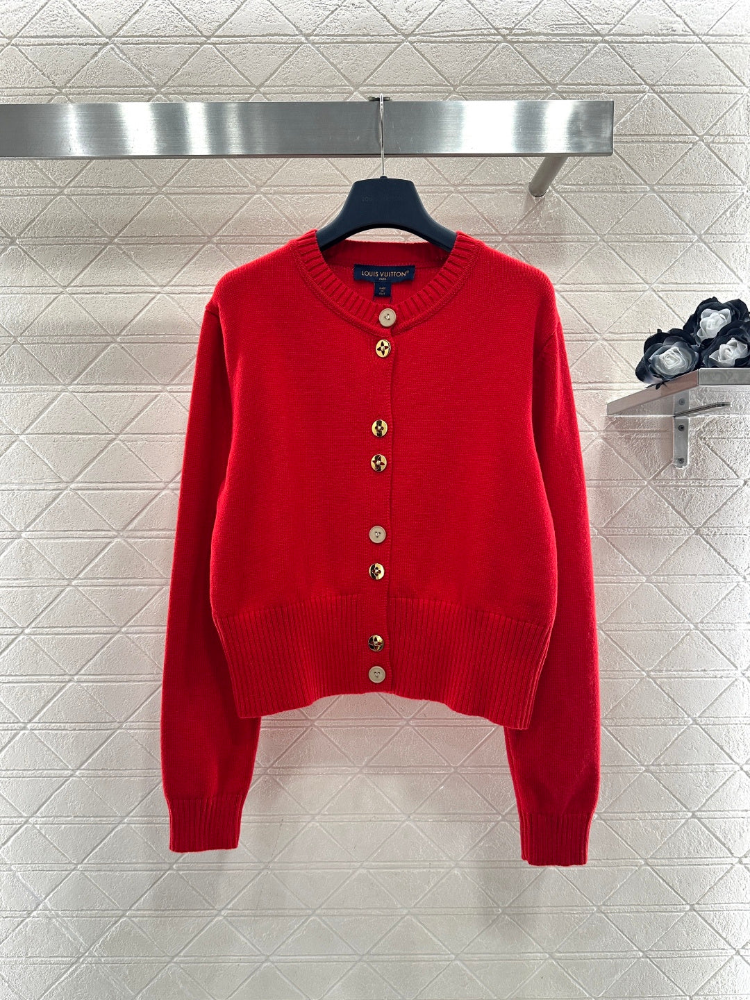 Button-up Knit Cardigan