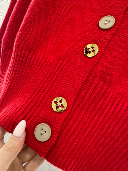 Button-up Knit Cardigan