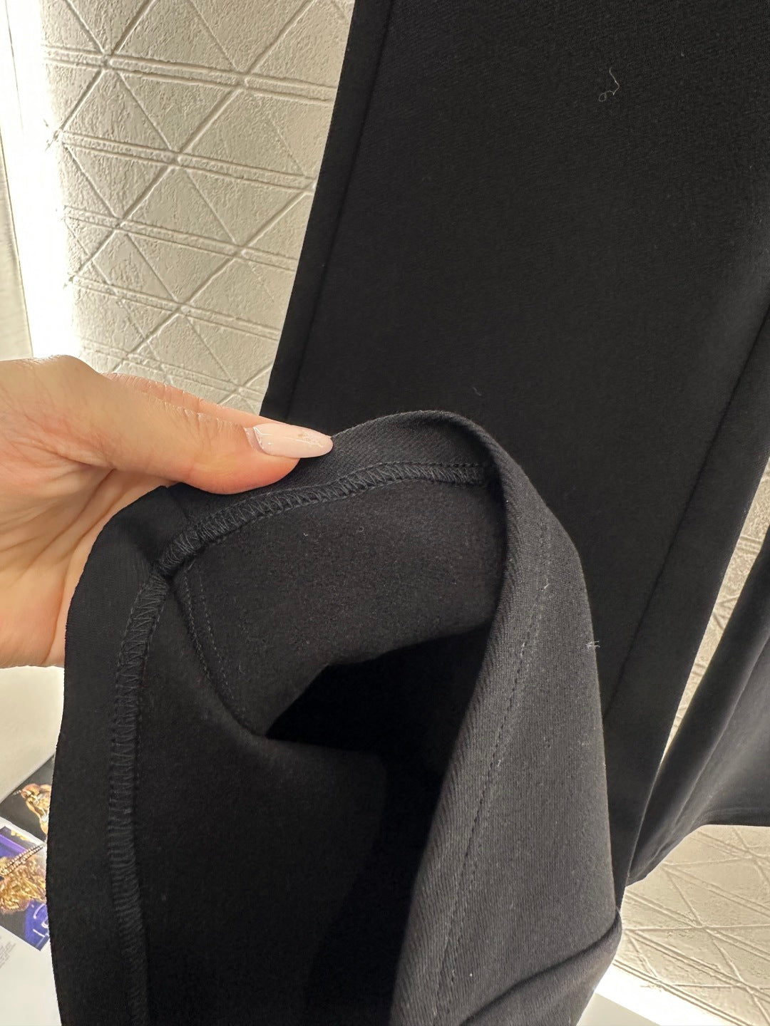 High-Waisted Slim-Fit Flared Trousers