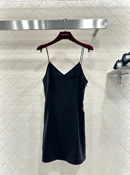 Active Print Silk Belt Dress