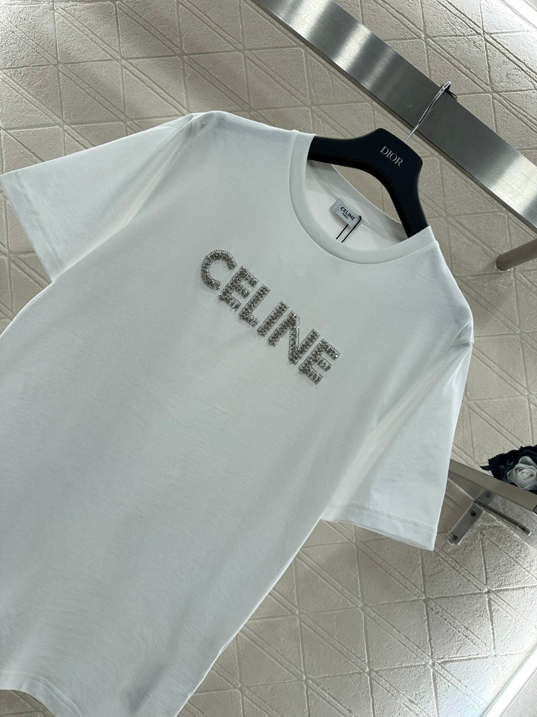 Beaded Logo T-Shirt