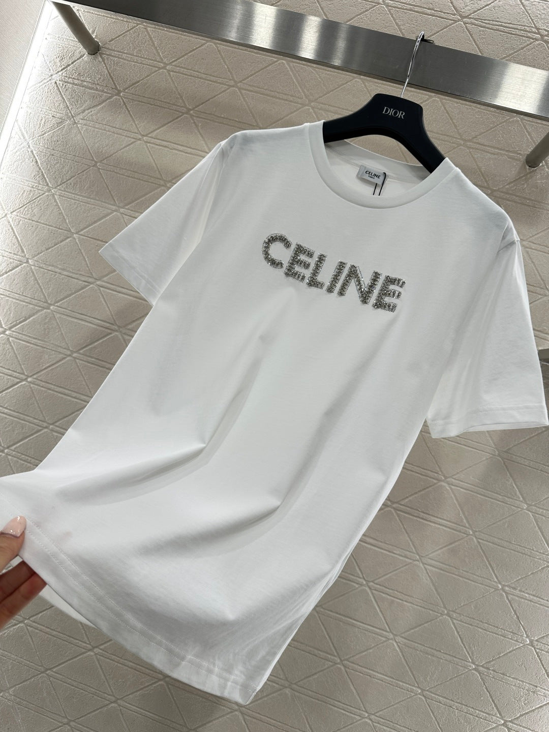 Beaded Logo T-Shirt