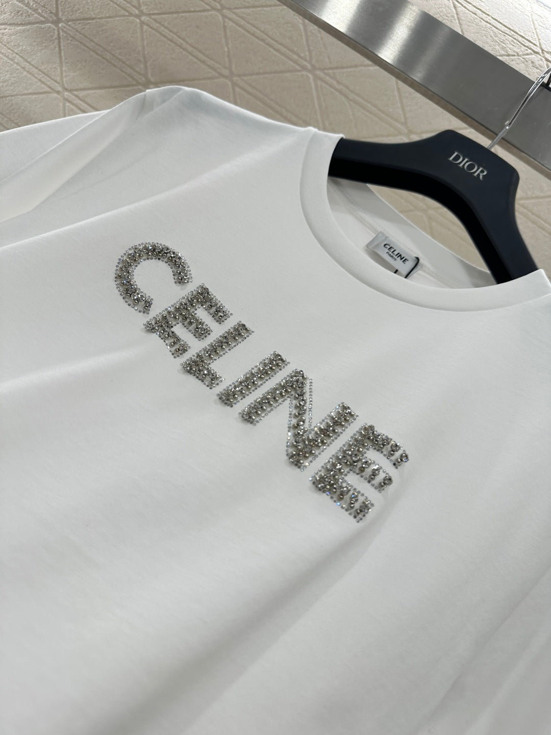 Beaded Logo T-Shirt