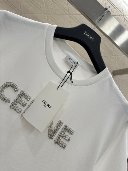 Beaded Logo T-Shirt