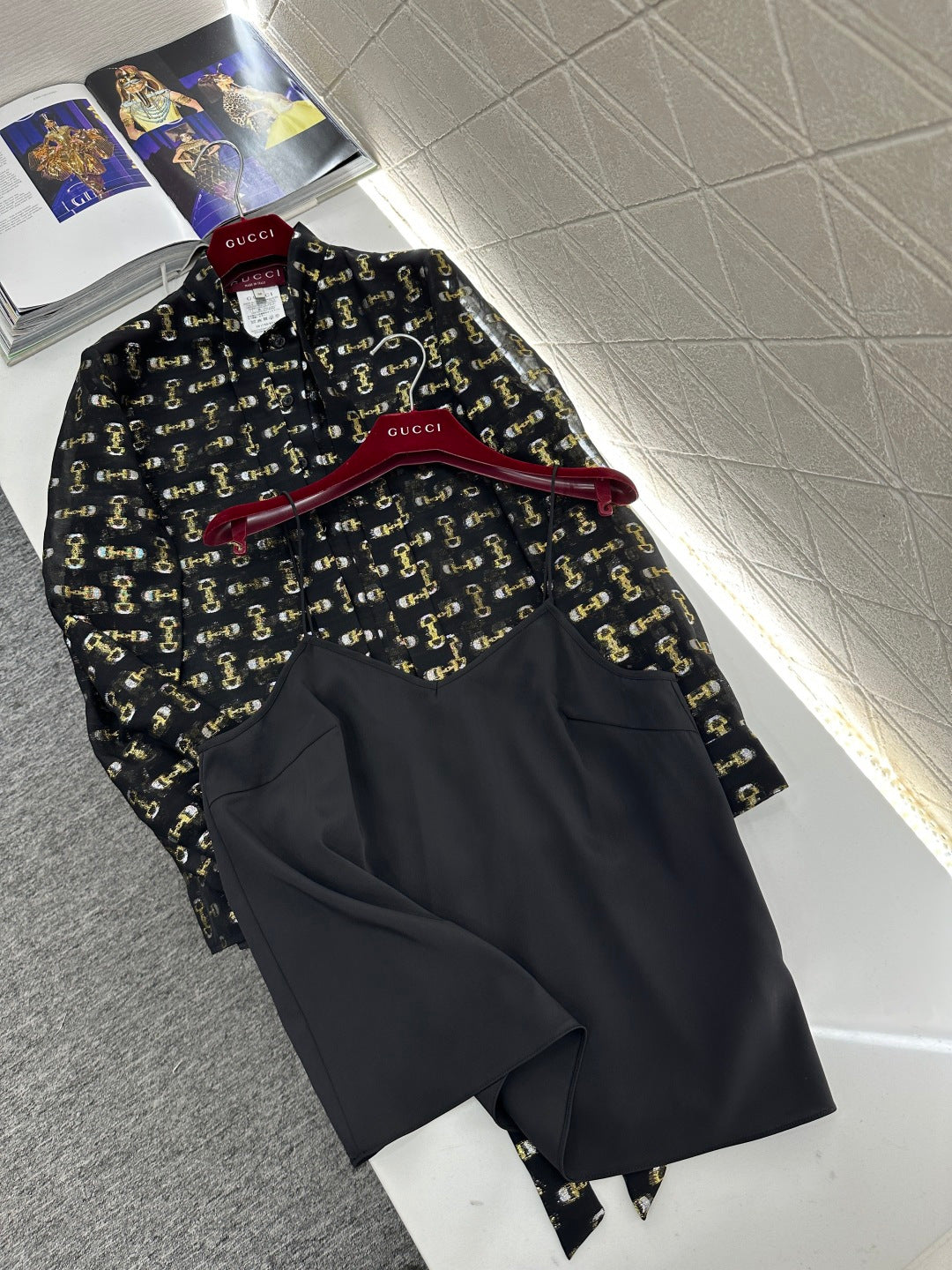Silk Jacquard Shirt