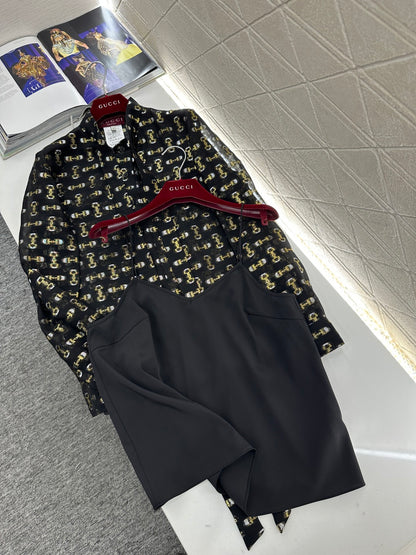 Silk Jacquard Shirt