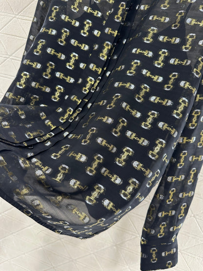 Silk Jacquard Shirt