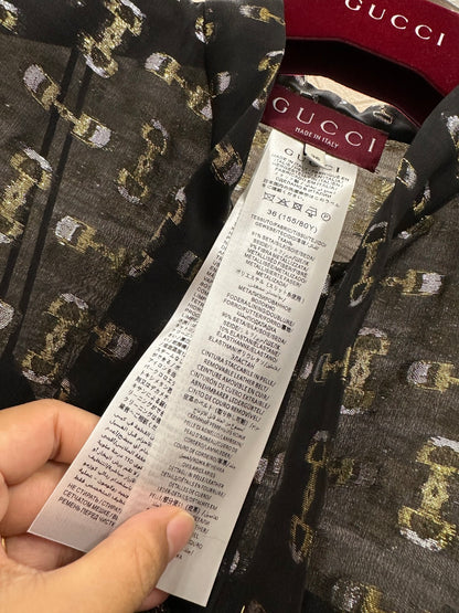 Silk Jacquard Shirt