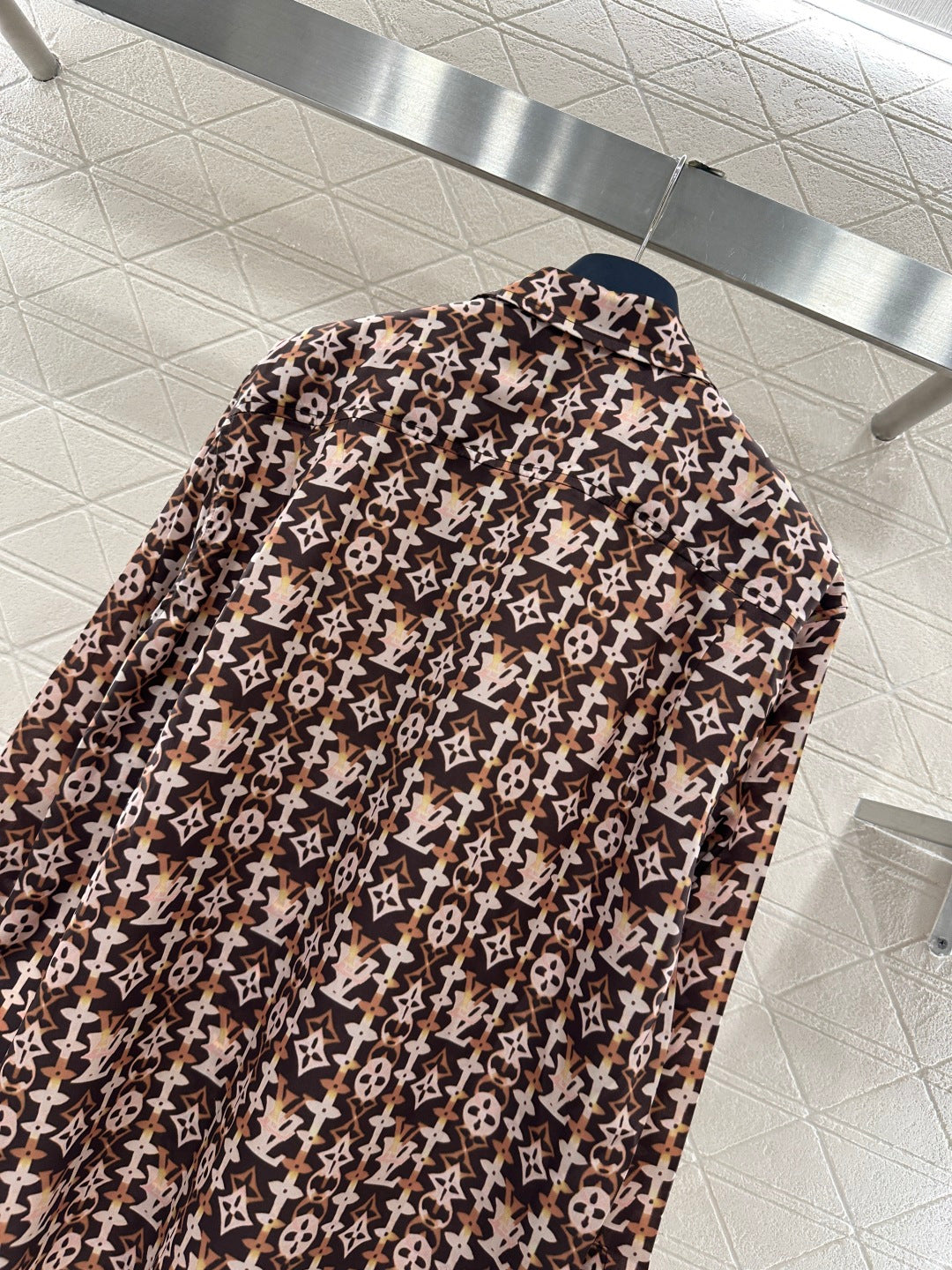 Active Print Silk Shirt