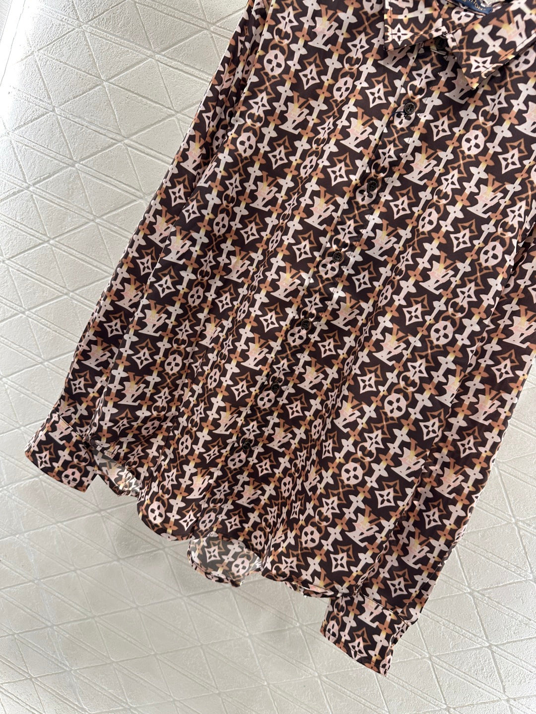 Active Print Silk Shirt
