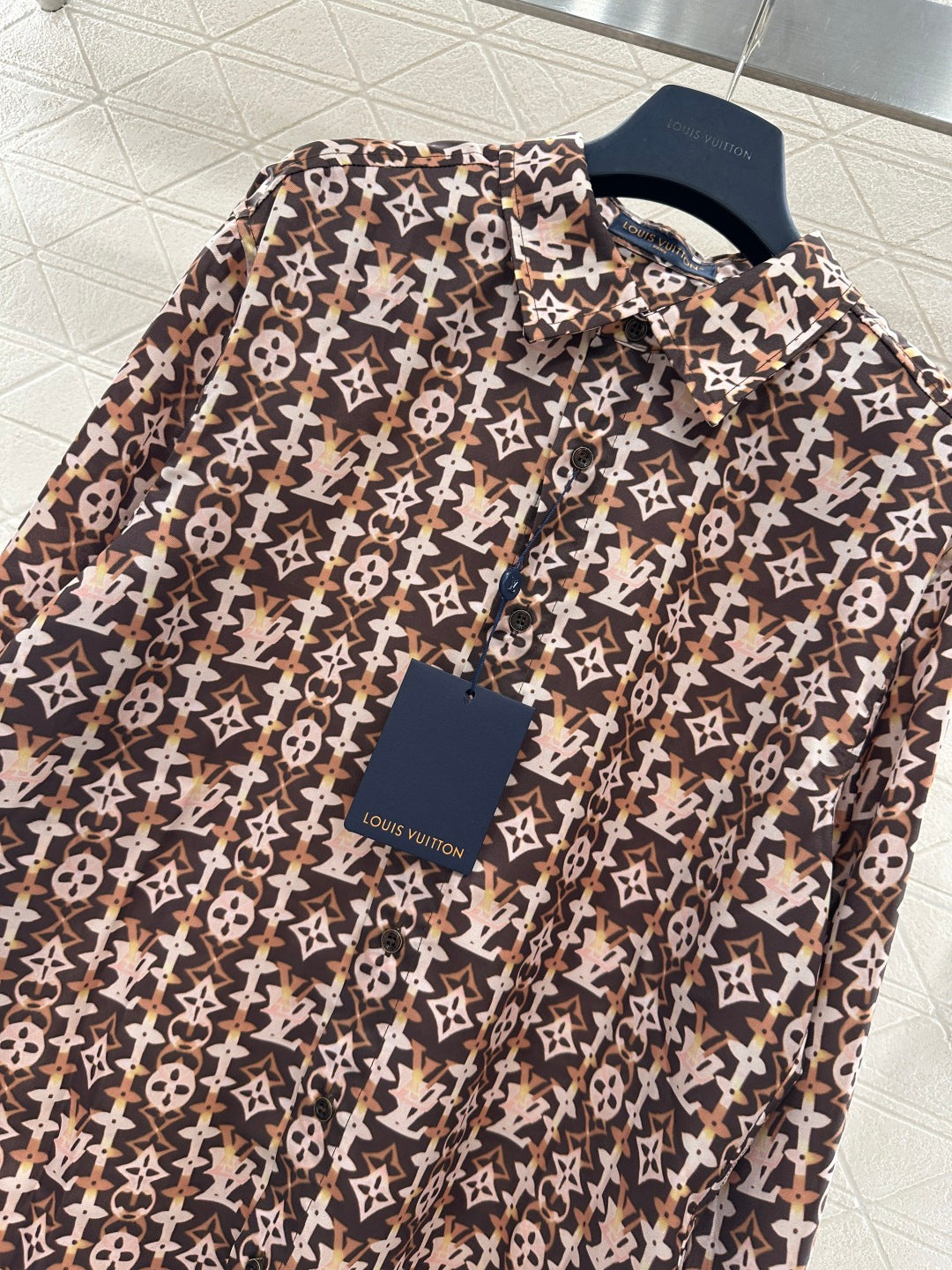 Active Print Silk Shirt