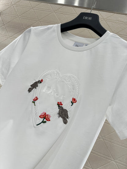 Embroidered Logo T-shirt