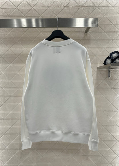 Four-Leaf Clover Letter Sweatshirt
