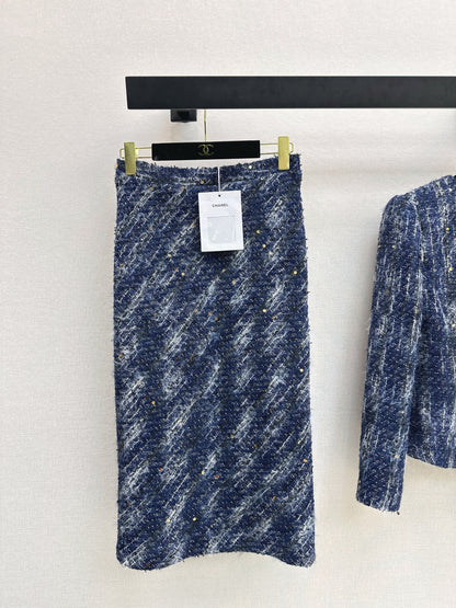 Knitted Cardigan/ Pencil Skirt