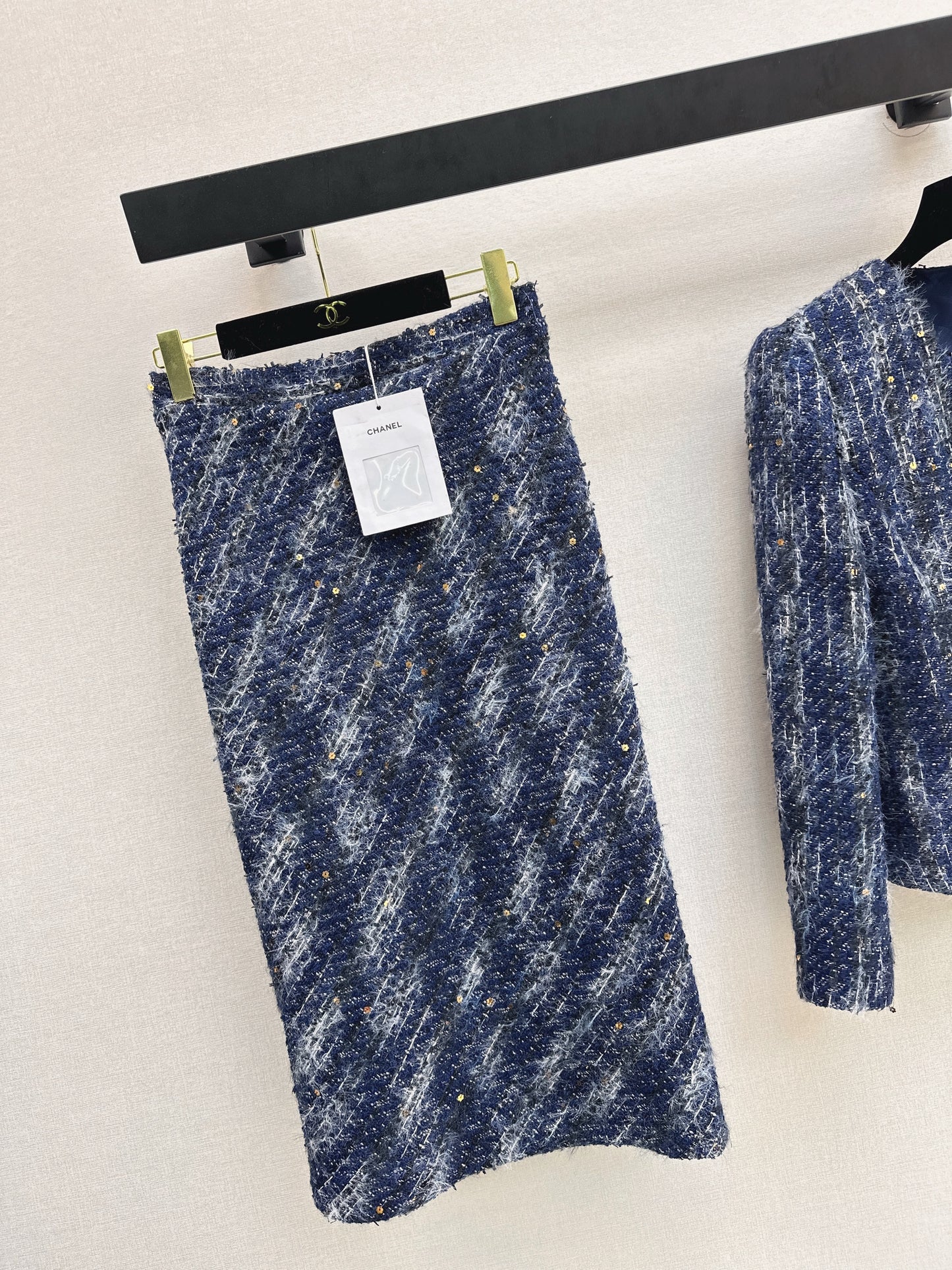Knitted Cardigan/ Pencil Skirt
