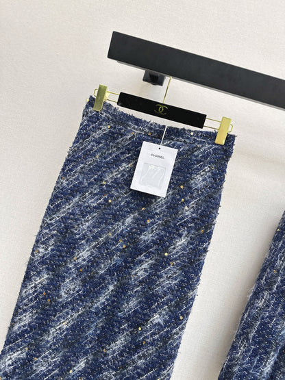 Knitted Cardigan/ Pencil Skirt