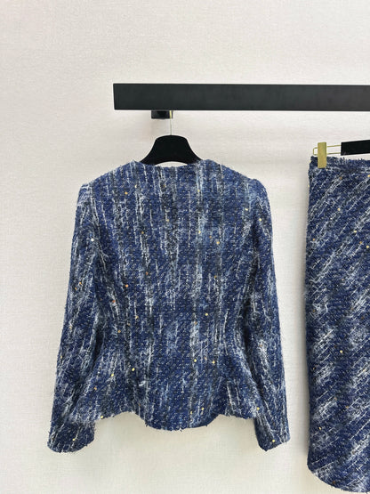 Knitted Cardigan/ Pencil Skirt