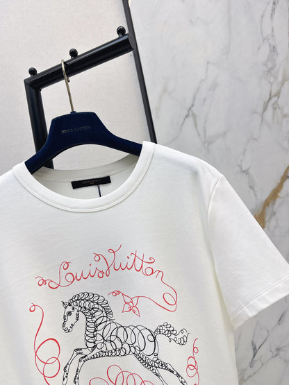 Horse print T-shirt