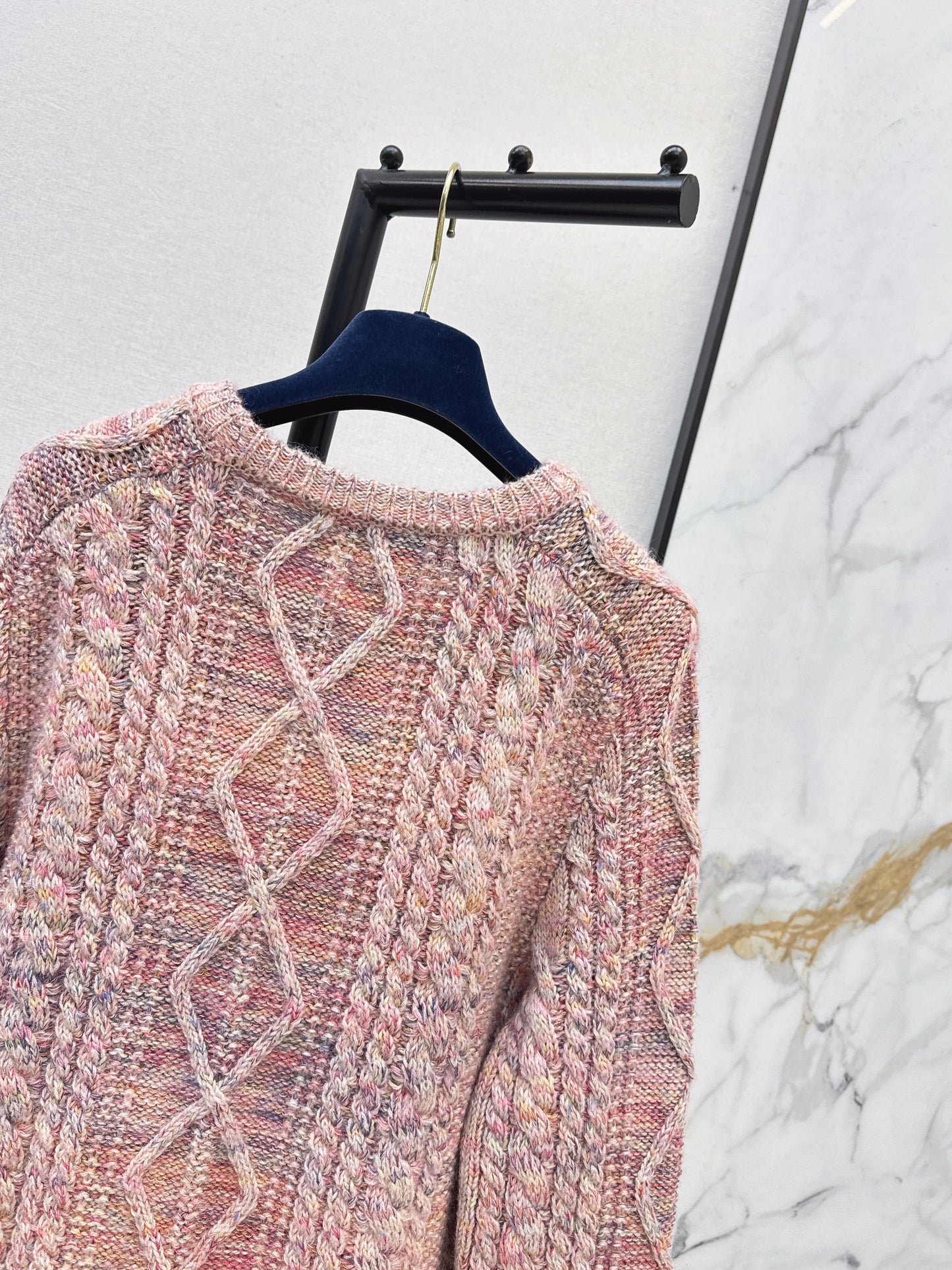 3D Floral Flower Sweater
